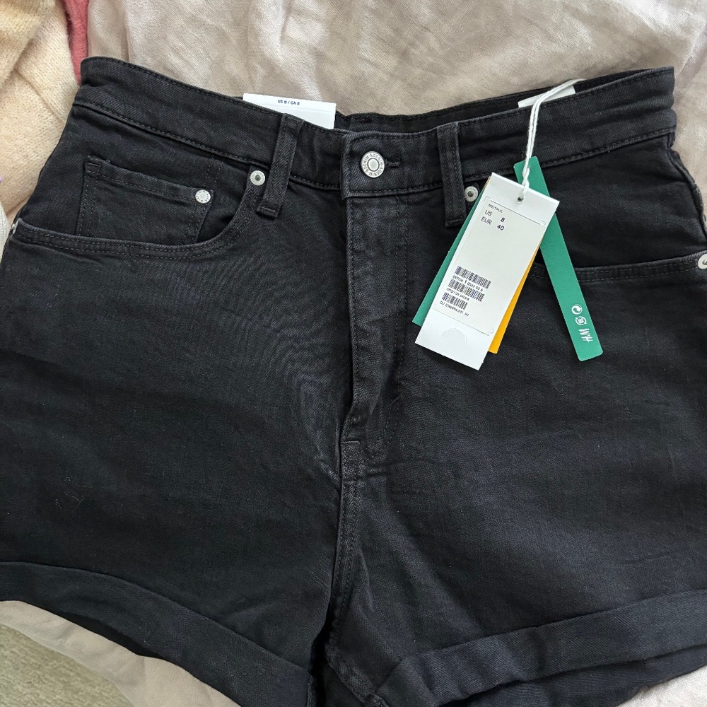 H+M Mom Shorts